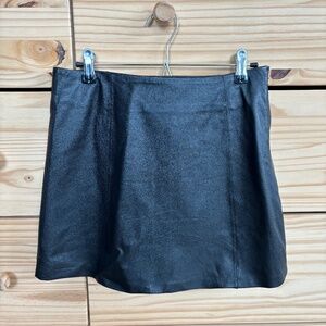 Alexander Wang leather miniskirt